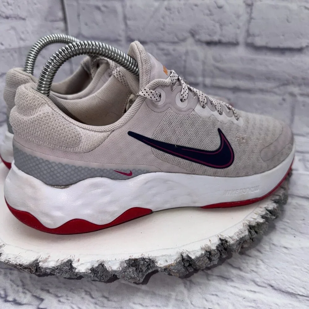 Nike Womens Renew Ride 3 DC8184-500 Gray Running Shoes Sneakers Size 8 - Picture 4 of 10